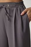 Gri Pilili Eşofman Pantolon DW00003
