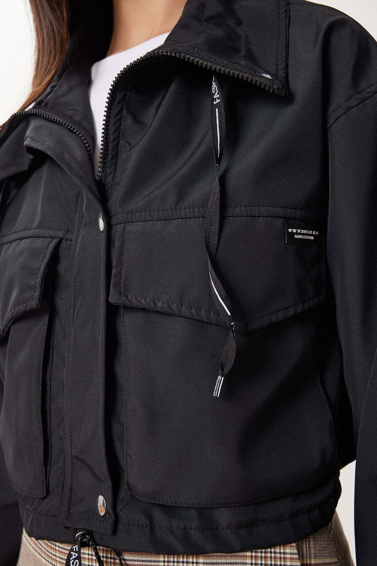 Siyah Mevsimlik Bomber Mont MX00243