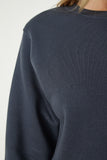 Antrasit Şardonlu Crop Sweatshirt UB00178