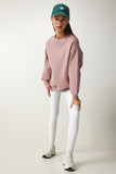 Pudra Şardonlu Basic Sweatshirt OW00001