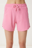 Pembe Örme Eşofman Şort ZV00324