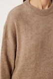 Vizon Oversize Yumuşak Triko Kazak  FN03336