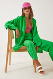 Yeşil Kimono Pantolon Takım DZ00046