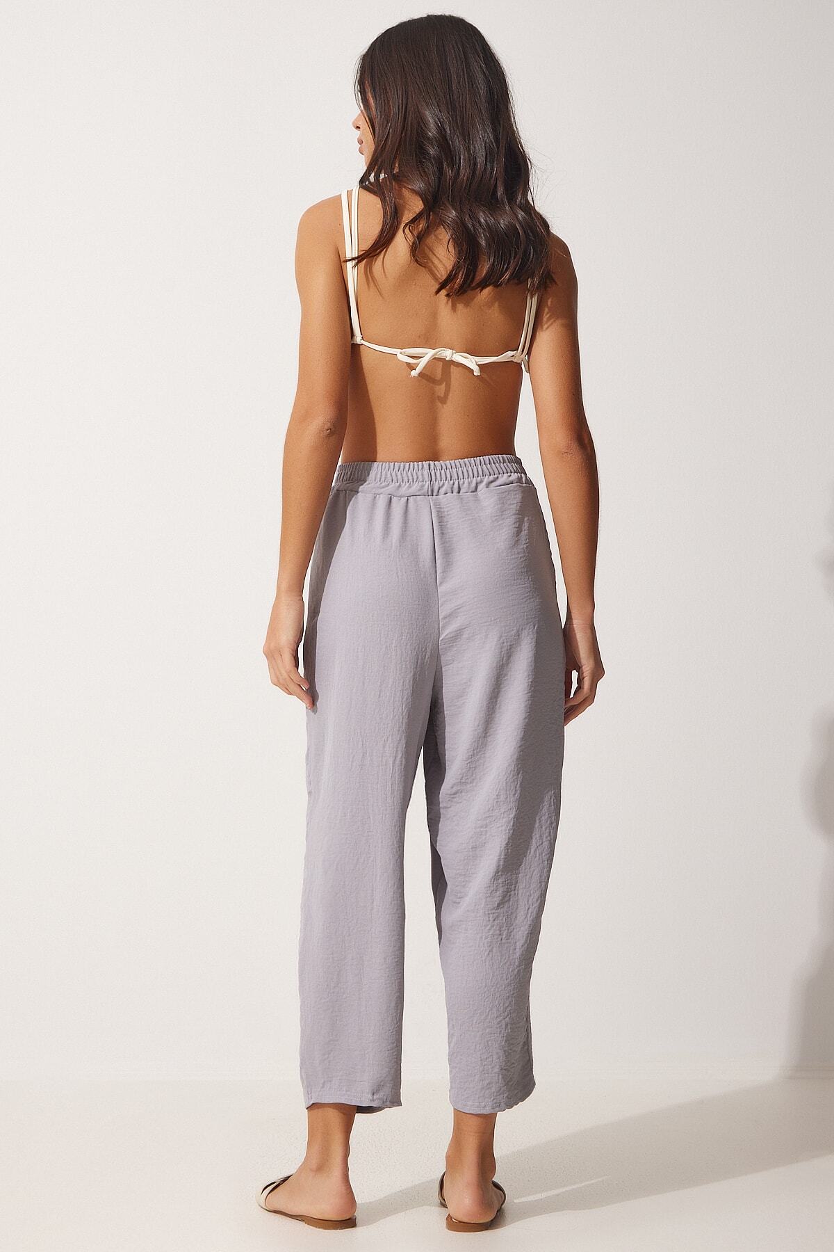 Gri Kimono Pantolon Takım DZ00046