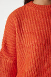 Oranj Balon Kollu Basic Triko Kazak BV00098