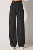 Siyah Pilili Bol Paça Pantolon GK00008