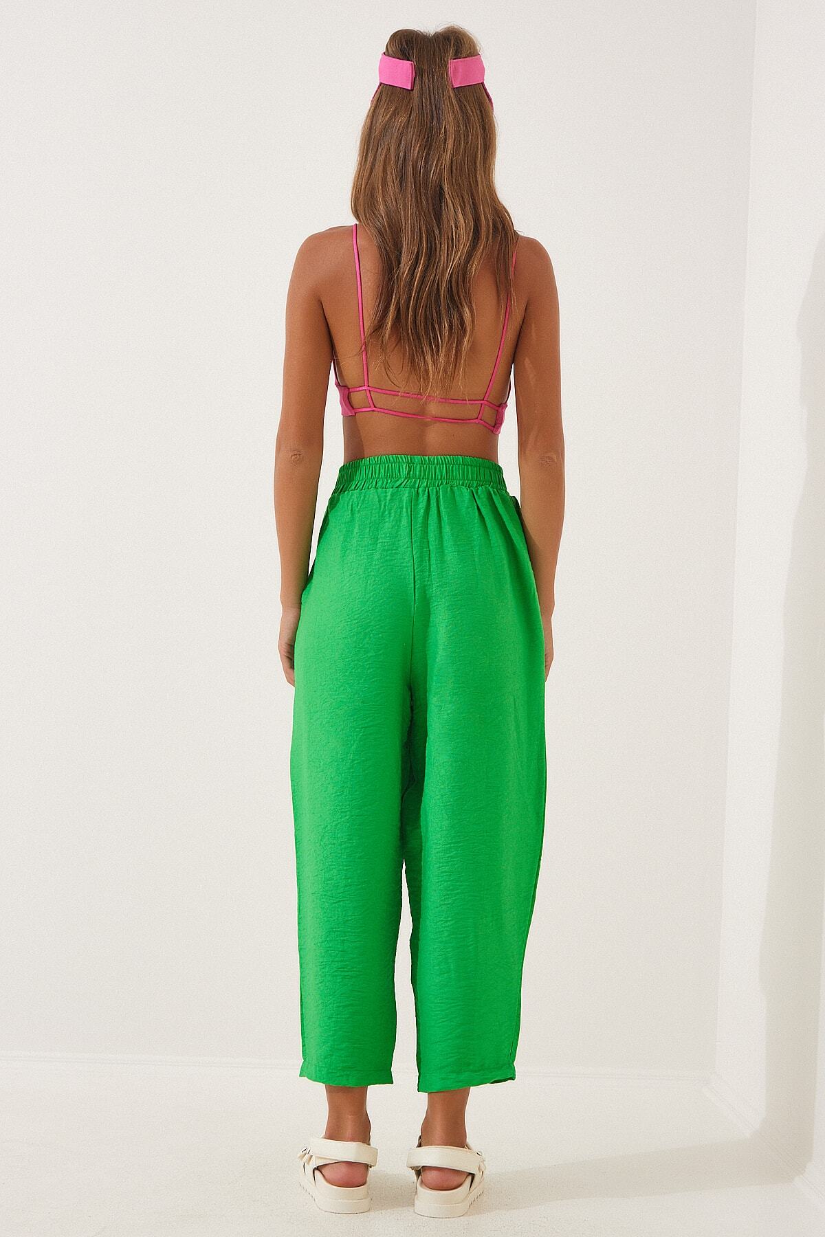 Yeşil Kimono Pantolon Takım DZ00046